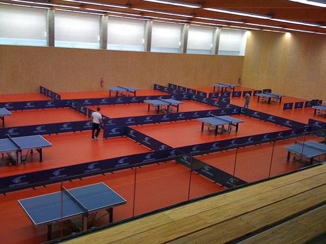peinture complexe sportif