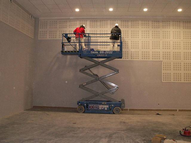 chantier interieur